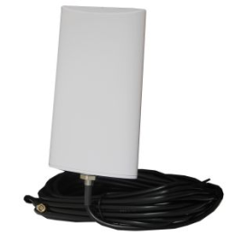 KSI-ANT-10 Kit d'antenne externe 4G (compatible 3G/2G-868MHz aussi) pour gemino IoT avec support, connecteurs et câble de 10m.