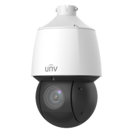 UNV-IPC6424SR-X25-VF Caméra Dôme PTZ IP-HD Blanche Capteur 1/2.8" CMOS 4 MP Résolution Max 2688x1520px Zoom optique 25x (4,8~120mm) Technologie Lighthunter 0.003Lux Smart IR 100 mètres Ultra .265/H264/MJPEG WDR 120dB IP67 & IK10 Alarme 2/1 POE 30W Tem