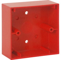 ESR-704980 Socle pour déclencheur manuel IQ8 MCP pour montage en saillie  rouge