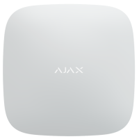 Ajax - Centrale sans fil double voie GPRS/LAN - Bidirectionnel - Certificat de grade 2 - Protocole Jeweller 848MHz - Antenne interne espace libre 2000 m - Supervision depuis 12 s - Tamper anti-ouverture - Anti-inhibition - Batteri