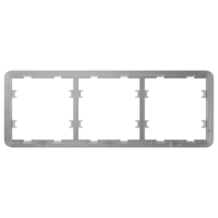 Cadre pour deux interrupteurs  AJA-SIDEBUTTON + un AJA-CENTERBUTTON