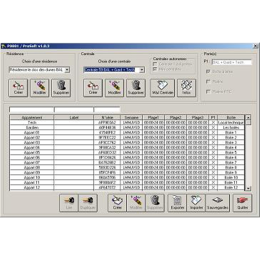 EVI-TPROSOFT Logiciel de programmation pour centrale T HEXAC C12 et T HEXA C22 (HEXACT)