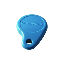 EVI-UAV0151/12B Badge de proximité bleu MIFAIRE 13.56 MHz (PROXIMAN)