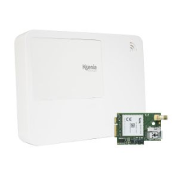 KSI-LARES-KIT96WLS4G KIT lares 4.0 wls 96 + module add-on 4G/LTE, gestion jusquà 96 zones totales, dont 40 filaires et 18 sorties en boîtier polycarbonate blanc, sirène intérieure, alimentation 25W et logement pour batterie au plomb 12V-2Ah . Dimensi