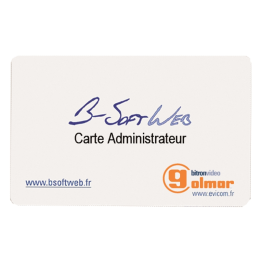 EVI-UAV0151/W3 Carte administrateur B-SOFTWEB (PROXIMAN)