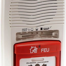 AXD-11200 Tableau d'alarme incendie de type 4 à pile Axendis