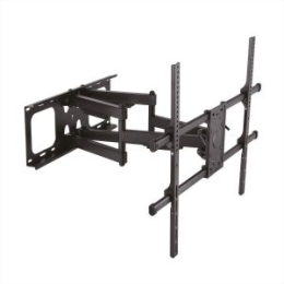 VAL-17991207 Support pour moniteur LCD de 50" à 90" - Installation mural -Inclinaison réglable de 5° vers le haut et 15° vers le bas, Charge maximale: 75 kg, Ecartement au mur: 69 mm à 635 mm, pivotable  jusqu'à 60° vers la gauche ou la droite