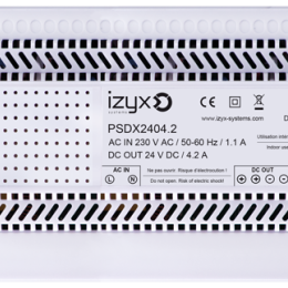 IZX-PSDX2404.2 Alimentation rail DIN 7M 230V AC / 27,6V DC (24-28V) / 4,2A