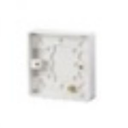 AKU-AK-M01W Kit d'installation moniteur sans boite encastrement 67 Blanc profondeur 16mm. Vis inclus