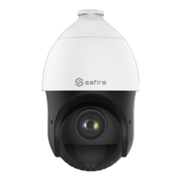 SFI-IPSD6025IA-4U-AI Caméra motorisée IP Ultra Low Light 4 Mégapixel 1/2.8 Progressive Scan CMOS Compression H.265+/ H.265 / H.264+/ H.264 Objectif 4.8~120 mm (25X) Auto Iris IR LEDs Portée 100 m Truesense: Filtre de fausses alarmes des humains et de