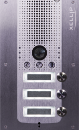 CSL-590.2200 Portier audio video Full IP/SIP 3 boutons d'appel conforme loi Handicap PoE