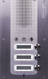 CSL-590.0200 Portier audio Full IP/SIP 3 boutonsd'appel conforme loi Handicap PoE