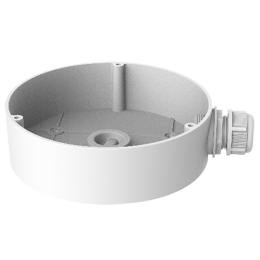 VDO-DS-1280ZJ-DM45 Boite de connexions - Pour caméras dôme Convient pour une utilisation en extérieur Installation dans un plafond ou un mur Couleur blanche Passage de câble