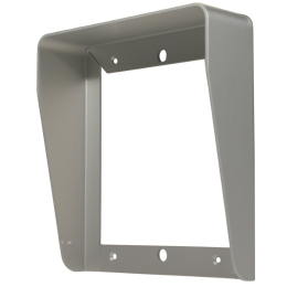 EVI-GN711/AL Visière NEXA aluminium pour platine 1 module 1 colonne