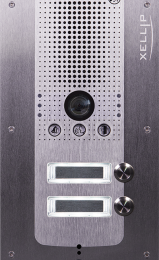 CSL-590.2100 Portier audio video Full IP/SIP 2 boutons d'appel conforme loi Handicap PoE