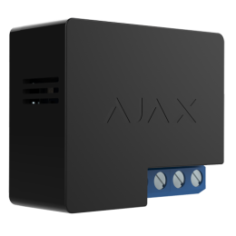 AJA-WALLSWITCH Ajax - Relais de contrôle à distance - Bidirectionnel - Sans fil 868 MHz Jeweller - Antenne interne espace libre 1000 m - Alimentation 110~240 V AC - Puissance maximum jusqu'à 3 kW (13 A) - Permet de mesurer la consommation -