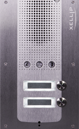 CSL-590.0100 Portier audio Full IP/SIP 2 boutonsd'appel conforme loi Handicap PoE