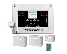 FIN-ATE0007-FIN01 Tableau Alarme Technique TASMAN-LCD avec 8 entrées locales modulable jusqu'à 120 entrées ou sorties