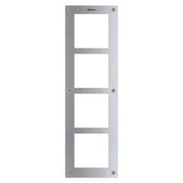 EVI-GNX6004 Cadre de montage inox 316 L, 4 modules NEXA inox - Livré avec vis et outils