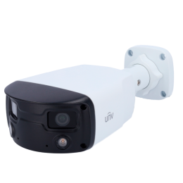 UNV-IPC2K24SE-ADF40KMC-WL Caméra IP 4 Megapixel - Gamme Prime - 1/2.9" Progressive Scan CMOS - Double objectif | Objectifs 4.0 mm - LED à lumière blanche ColorHunter - Portée 30 m - Interface WEB, CMS, Smartphone et NVR