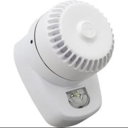 ESR-80455F Diffuseur combiné sonore classe B et lumineux flash rouge pour montage au mur IQ8SL-RB couv. W-2,4- 7,5