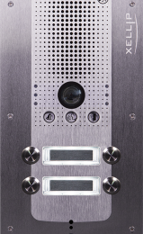CSL-590.2300 Portier audio video Full IP/SIP 4 boutons d'appel conforme loi Handicap PoE