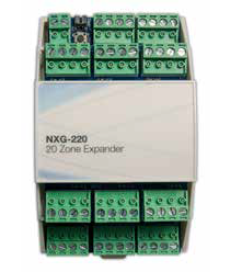 GDL-NXG-220-G3 Module 20 entrées, extention de zones et Anti-masque. Montage sur rail DIN, borniers débrochables.  - (Module)