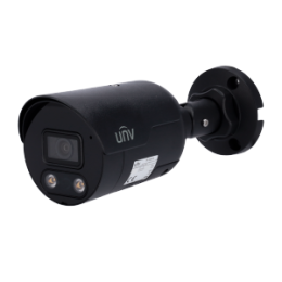 UNV-IPC2124LE-ADF28KMC-WB Caméra IP 4 Megapixel couleur noir - Gamme Prime - Objectif 2.8 mm / WDR - LED IR Portée 30 m | Lumière blanche portée 30 m ColorHunter - Interface WEB, CMS, Smartphone et NVR
