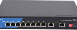 EBC-S40853-01-B0 Switch 120W- 8×1Gbps/POE+ & 2×1Gbps