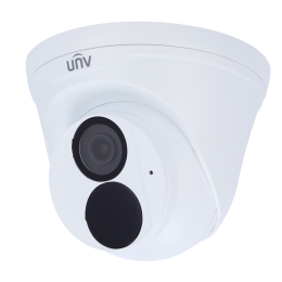 UNV-IPC3618LE-ADF28K-G Caméra IP 8 Megapixel - Gamme Easy - 1/2.7" Progressive Scan CMOS - Objectif 2.8 mm - IR LEDs Portée 30 m - Interface WEB, CMS, Smartphone et NVR