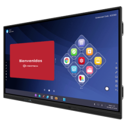 IBO-TE-MP-75E1 Écran interactif IBOARD 75'' 4K Résolution 3840x2160 Entrées HDMI, VGA, DP, Type-C, LAN, USB, OPS Angle de vision 178º Microphone et haut-parleurs intégrés