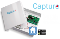 Centrale Capture 8/8 zones en coffret metal avec alimentation 1,2 A