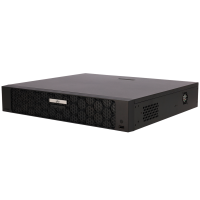 Enregistreur NVR pour caméra IP 16CH vidéo / Compression Ultra265 / 16 PoE Prend en charge SIP jusqu'à 4CH / Reconnaissance facial 4HDD / Prend en charge RAID / Alarmes