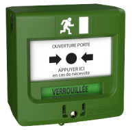 Déclencheur Manuel VERT simple contact NEUTRONIC Gamme 57XX