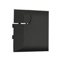 Support pour détecteur de mouvement AJ-MOTIONCAM-B Installation facile Plastique ABS Couleur noir