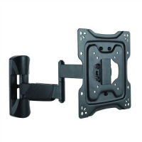 Support pour moniteu LCD pivotant permet de positionner de façon optimale votre écran A fixer au mur Prévu pour écrans avec fixation VESA 75 (75x75mm) et VESA 100 (100x100mm) VESA 200 (200x200mm) et VESA 200x100 Les câbles sont fi