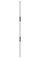 Tube EM vertical 2,2 m 2 x 600 lbs 24/48V DC Contact Hall - NF S 61-937