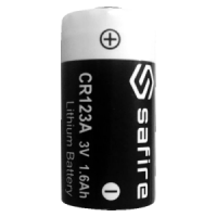 Pile Lithium CR123 SAFIRE 3V 1600 mAh